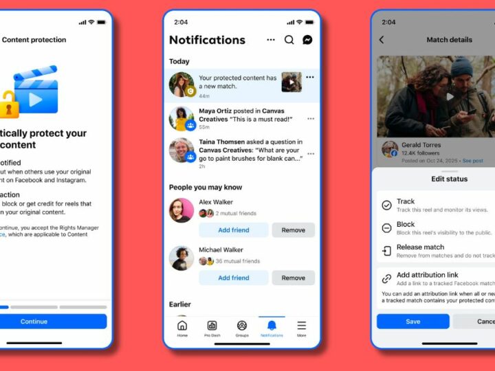 Facebook déploie un outil pour protéger les Reels des créateurs de contenu