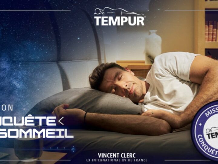 La marque Tempur imagine une campagne social media avec 15 sportifs ambassadeurs