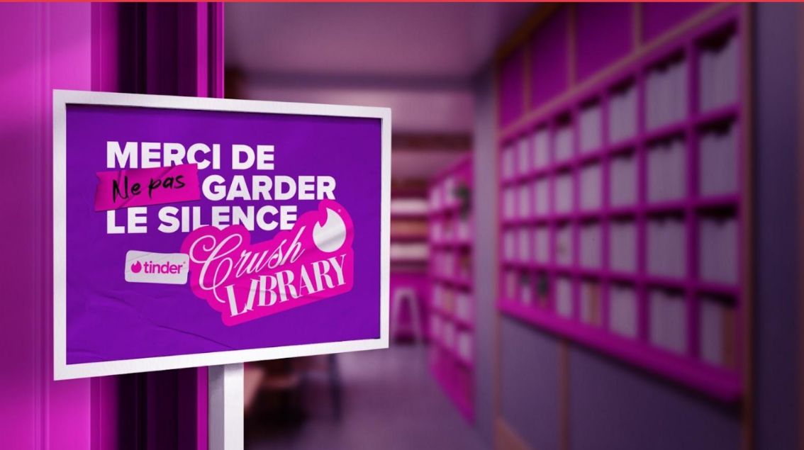Tinder s’appuie sur la tendance BookTok pour son nouveau pop-up