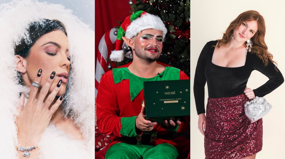 Les campagnes de Noël 2025 avec des influenceurs, sur les réseaux sociaux