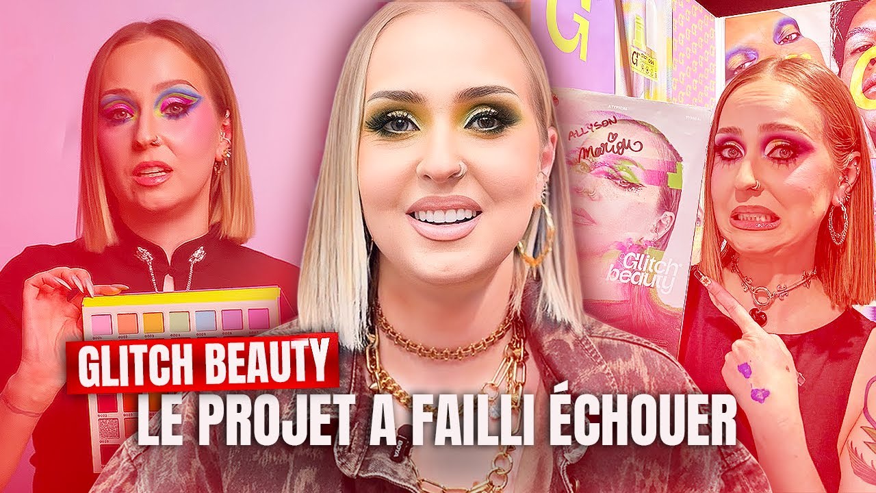 Glitch Beauty, l&rsquo;histoire de la marque lancée par Marion Caméléon