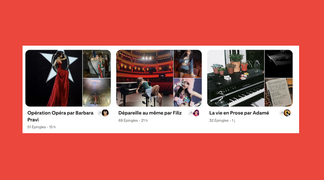 Avec les artistes d’Universal Music, Pinterest met en avant ses tendances 2026