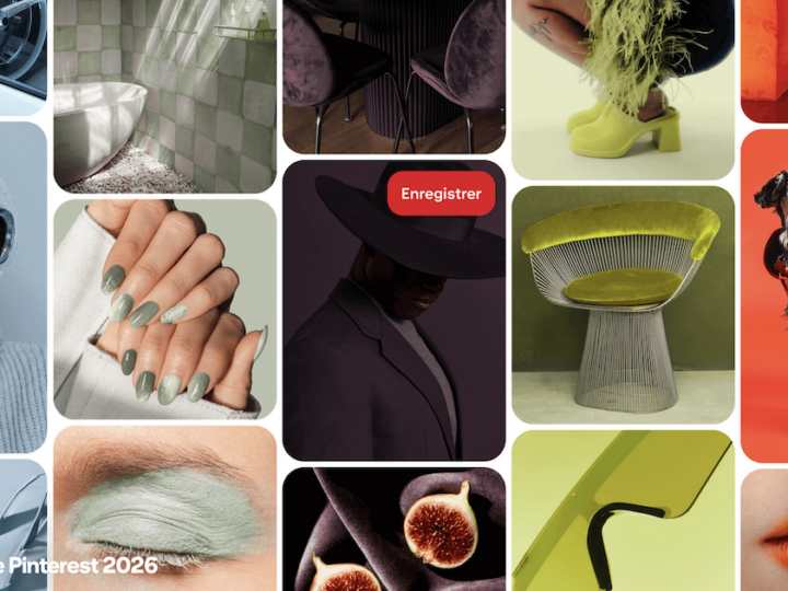 Découvrez les 5 couleurs phares de 2026 selon Pinterest