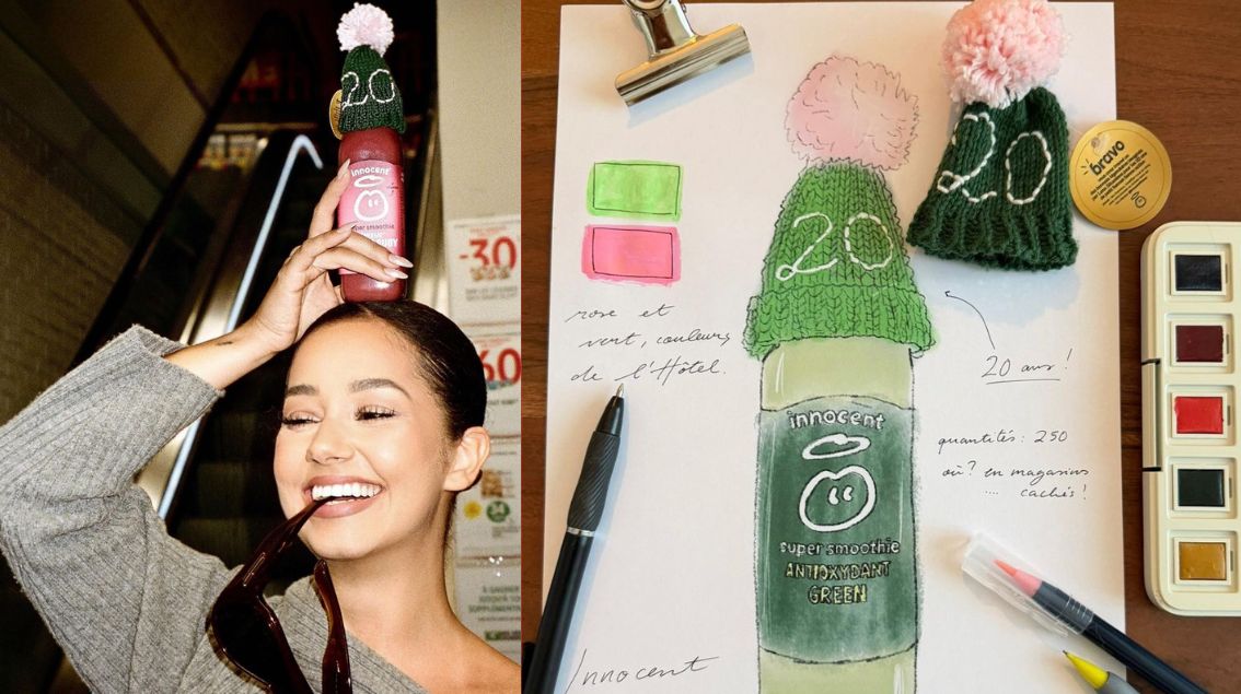 Léna Situations imagine un bonnet avec Innocent pour soutenir l&rsquo;association Petits Frères des Pauvres