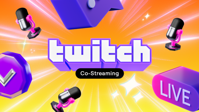 Twitch développe le co-streaming pour les événements spéciaux