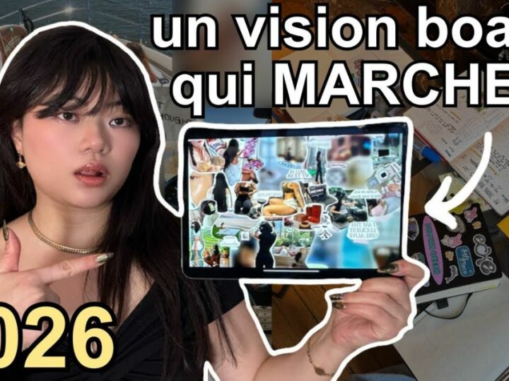 Pour bien commencer 2026, voici comment les influenceurs préparent leurs visions board
