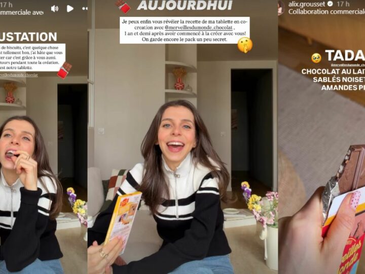 Alix Grousset dévoile sa tablette de chocolat co-créée avec Merveilles du Monde