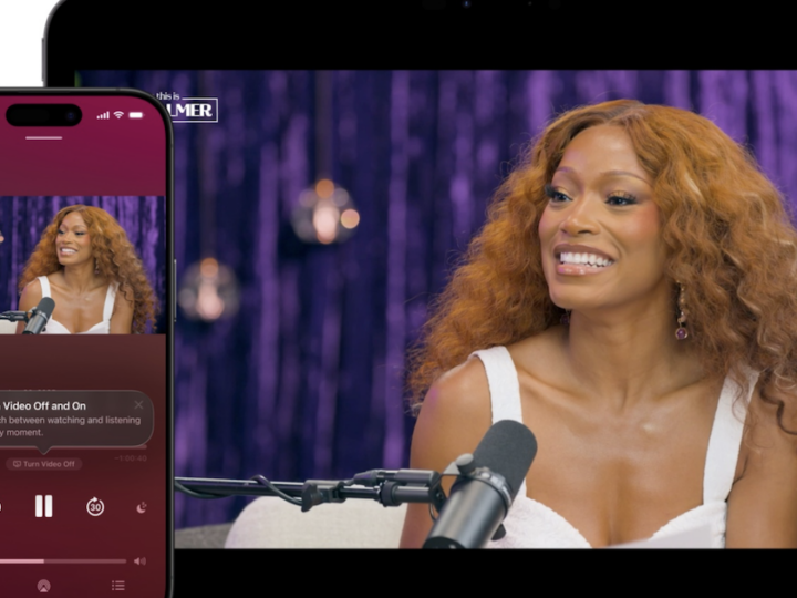 Les vidéos arrivent sur Apple podcasts dès ce printemps