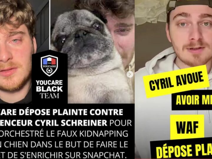 Ces associations condamnent le mensonge de Cyril Schreiner sur le faux kidnapping de son chien
