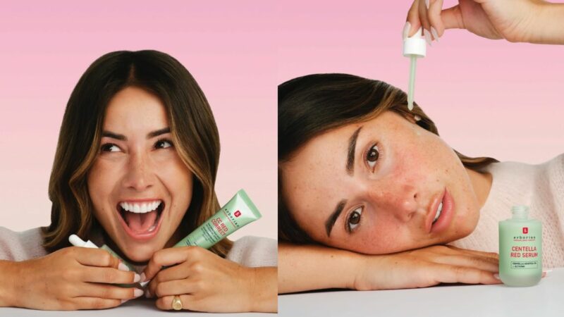 Isabeau De la Tour devient le visage de la nouvelle gamme Redness d&rsquo;Erborian