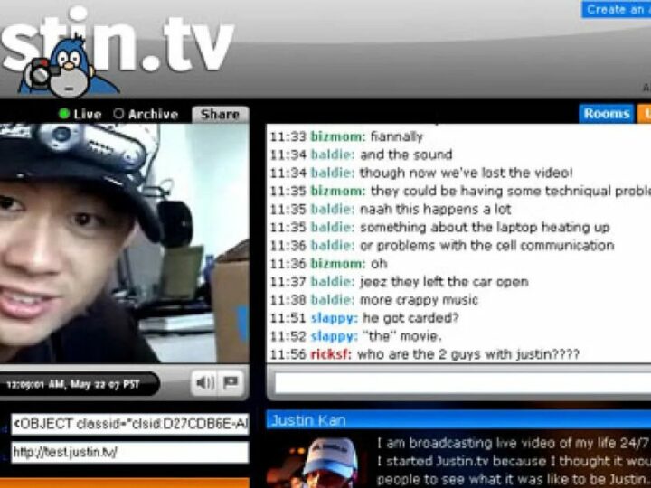 L&rsquo;histoire de Justin TV, la plateforme de streaming en direct qui a lancé Twitch