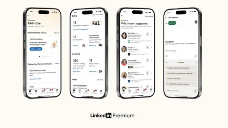 LinkedIn présente Premium All-in-One pour toucher les petites entreprises