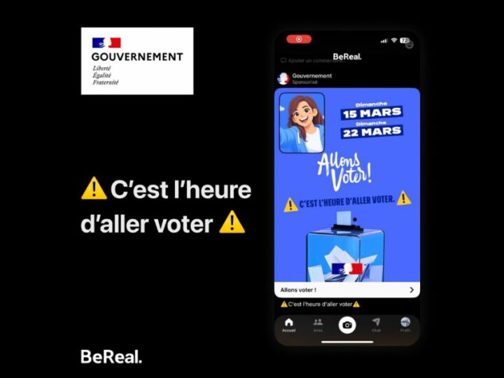 Pour les élections municipales, le gouvernement imagine une campagne sur BeReal