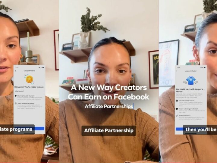 Facebook étend son programme d&rsquo;affiliation pour les créateurs de contenu