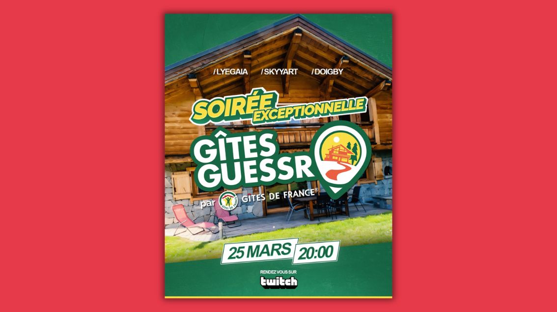 Gites de France souhaite moderniser son image de marque en investissant Twitch avec des créateurs