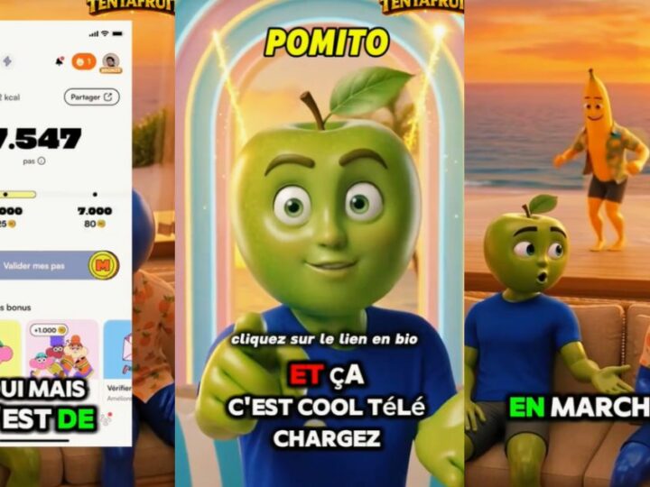 Après Oasis, Macadam s&rsquo;associe à L&rsquo;île de la Skibidi Tentafruit pour inciter les utilisateurs à bouger