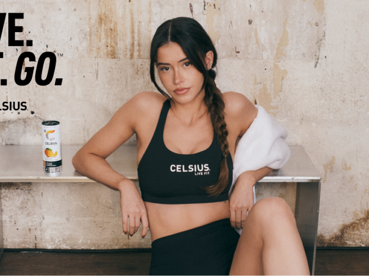Léa Elui devient ambassadrice de la marque Celsius, en France