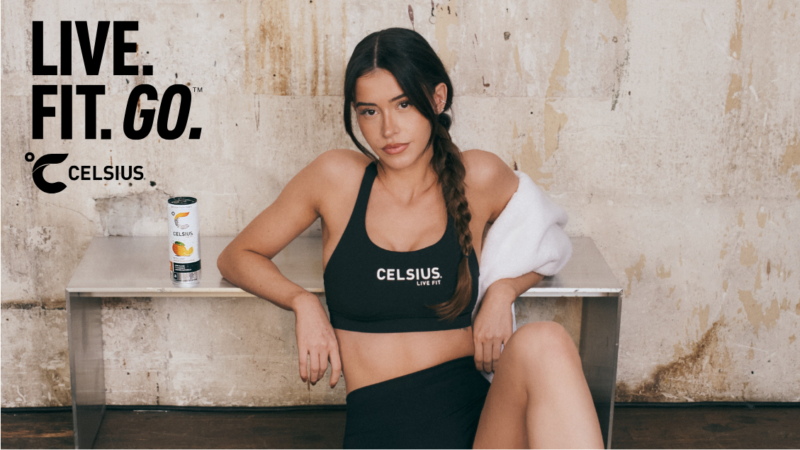 Léa Elui devient ambassadrice de la marque Celsius, en France