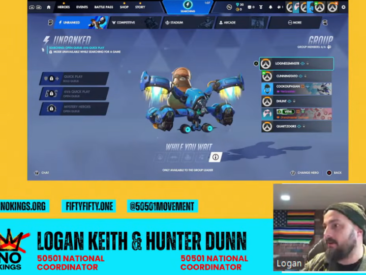 Des militants américains font appel à des streamers sur Twitch pour amplifier la portée du mouvement « No Kings »