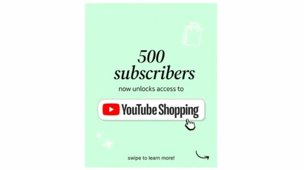 youtube-shopping-criteres-programme
