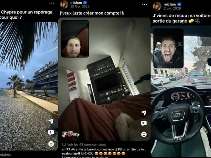 Michou arrive sur BeReal pour partager son quotidien