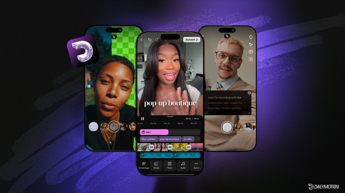 Dailymotion intègre l&rsquo;application Mojo pour simplifier la création sur mobile