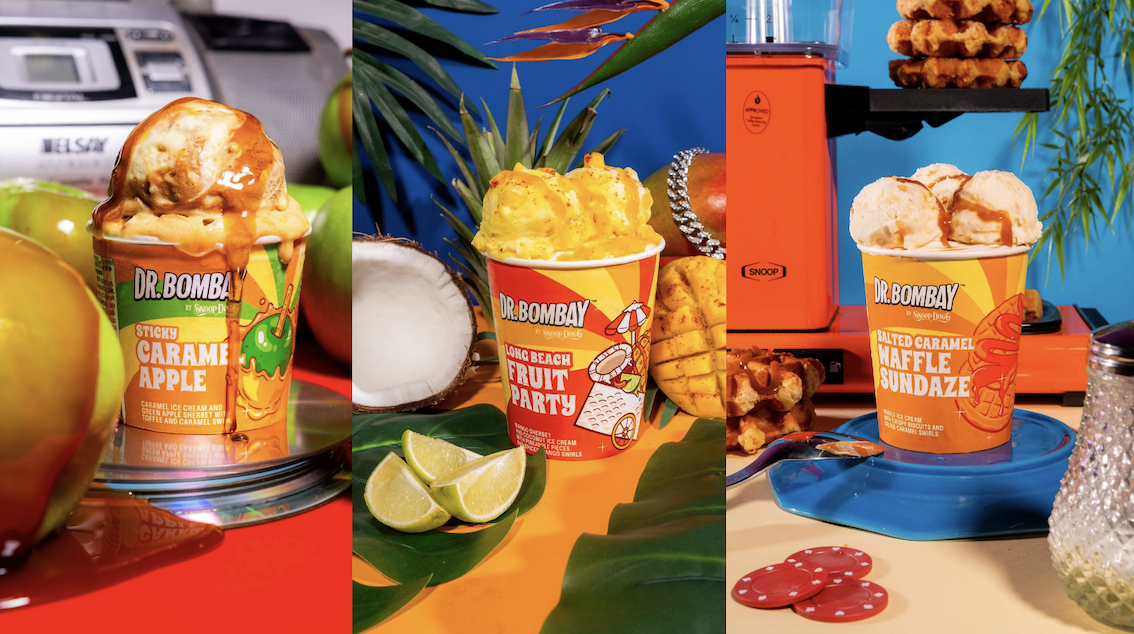 Le Bon Moment réalise le lancement de Dr.Bombay en Europe, la marque de glaces de Snoop Dogg