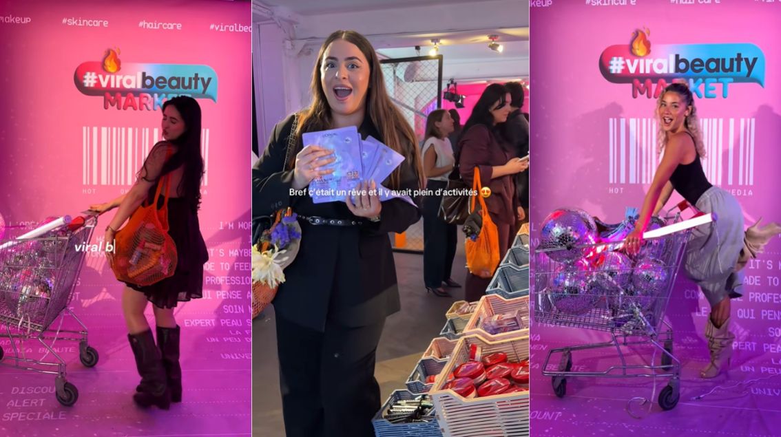L&rsquo;Oréal Paris imagine son Viral Beauty Market avec des influenceurs