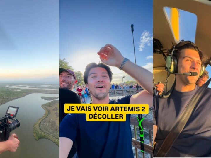 Pour le lancement de la fusée Artémis II, la NASA a invité le créateur français Indiana Space