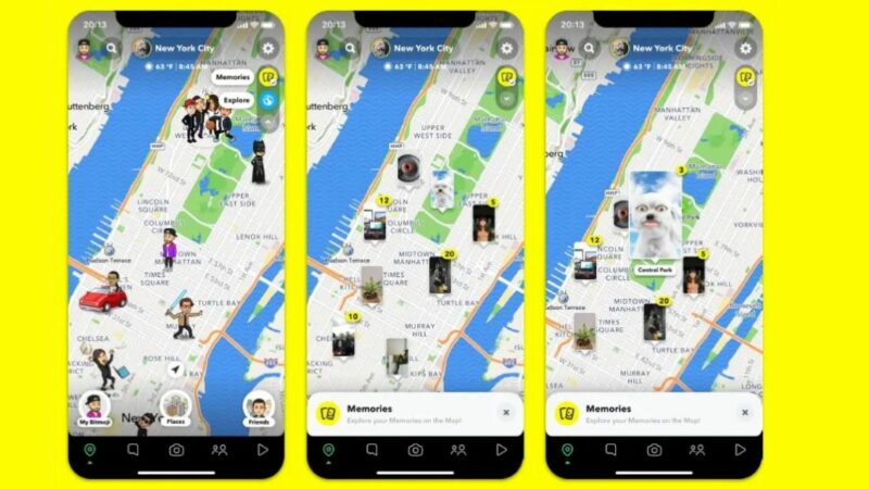 Snapchat lance le mode d&rsquo;achat à l&rsquo;enchère pour les marques sur Promoted Places
