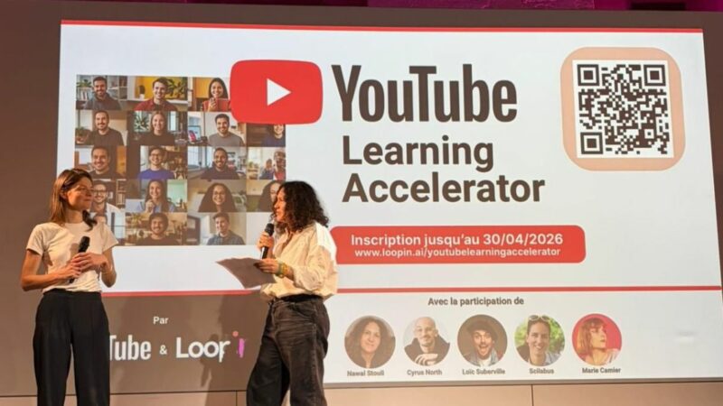 L&rsquo;agence Loopin lance un programme destiné aux créateurs de contenu éducatifs avec YouTube
