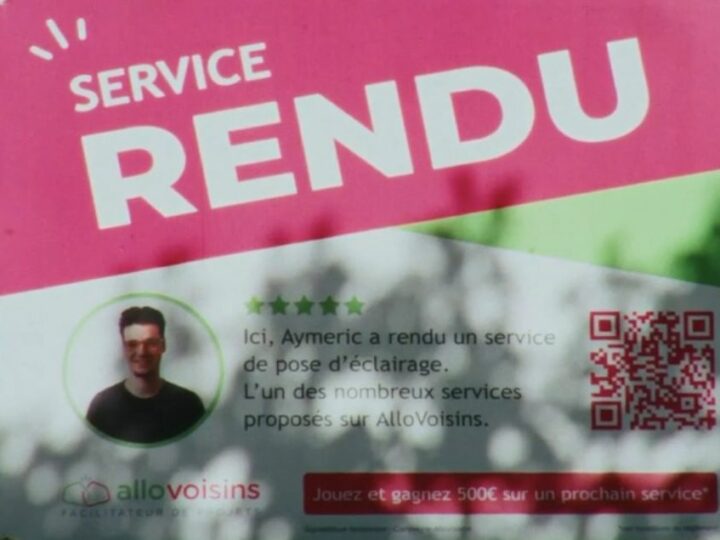AlloVoisin détourne les panneaux immobiliers « vendus » pour mettre en avant leur plateforme