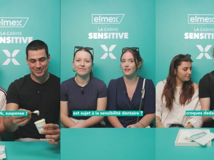 Elmex a imaginé sa « Cabine Sensitive » avec le créateur Monsieur Compliment