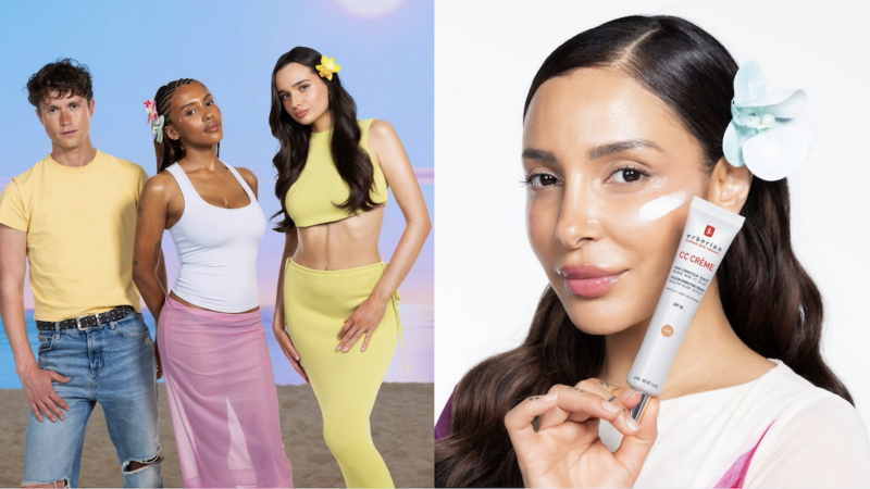 Erborian présente son mermaid crew pour sa gamme moisturizer