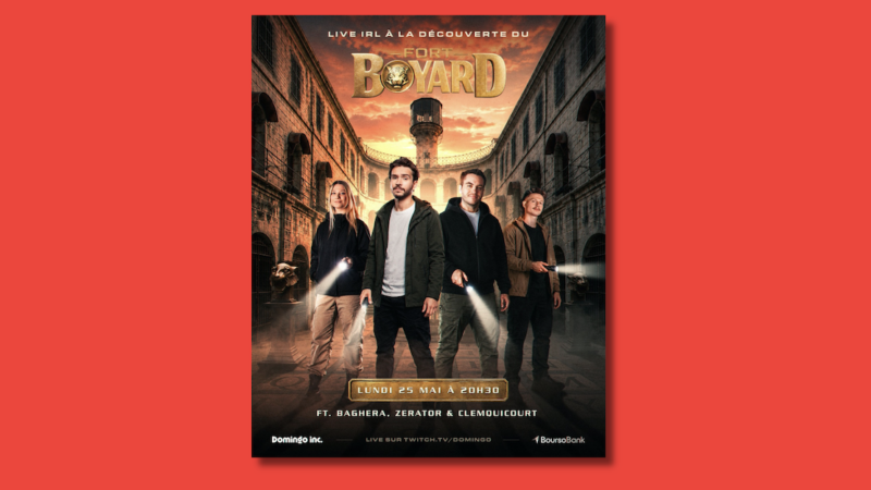Fort Boyard accueille le premier live de son histoire avec Domingo