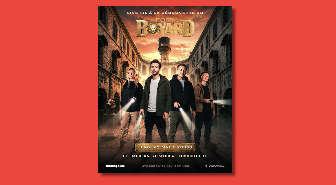 Fort Boyard accueille le premier live de son histoire avec Domingo