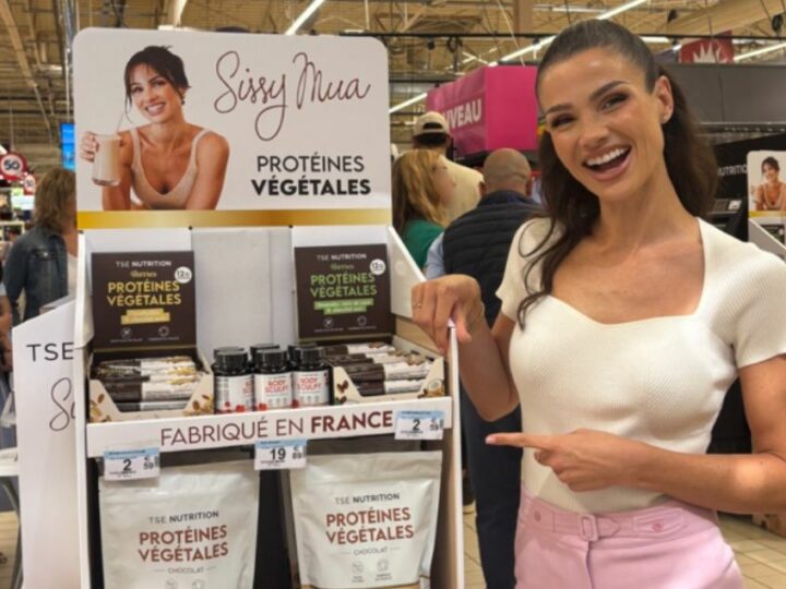 Train Sweat Eat Nutrition, la marque de Sissy Mua, arrive chez Carrefour
