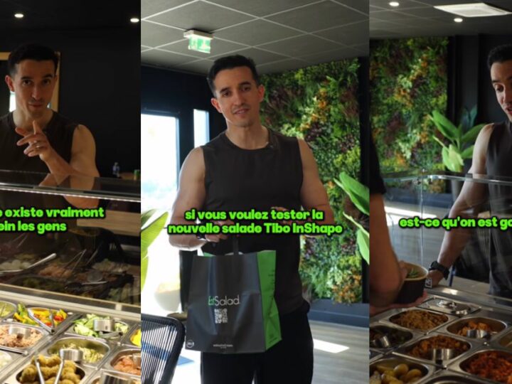 Tibo InShape co-crée sa salade protéinée avec Eat Salad