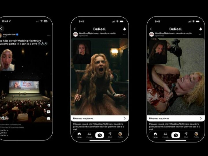 Pour la sortie du film Wedding Nightmare 2, Disney France imagine une campagne d&rsquo;influence sur BeReal