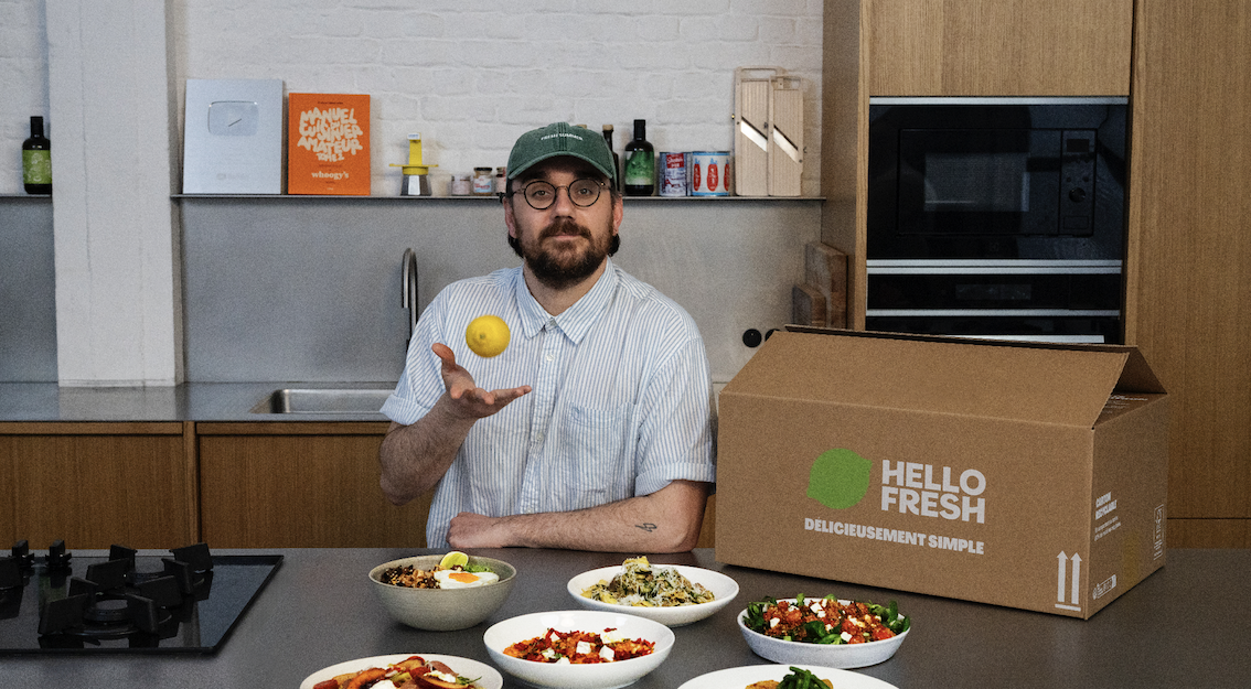 HelloFresh imagine sa première co-création avec Whoogy&rsquo;s