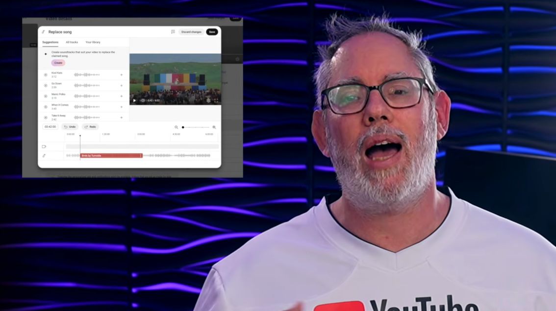 YouTube teste un outil qui permet aux créateurs de générer de la musique