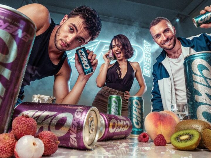 Squeezie, Inoxtag et Léna Situations co-créent une boisson énergisante: Ciao Energy