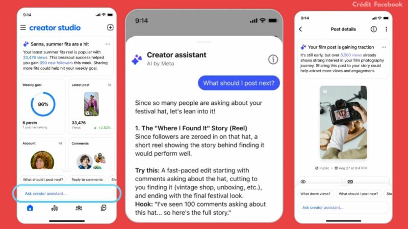 Facebook remet en place le Creator Studio