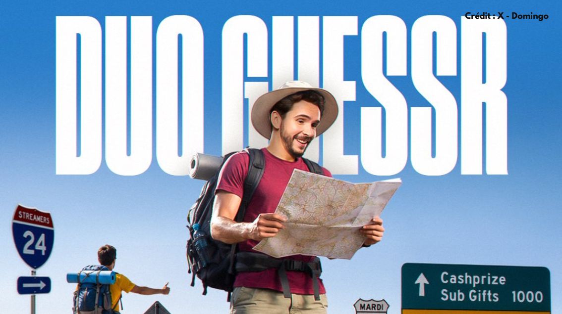 Qu&rsquo;est-ce que Duo Guessr, le GeoGuessr avec 24 streamers organisé par Domingo ?