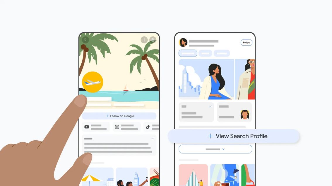 Google permet aux créateurs les plus suivis de personnaliser leurs résultats de recherche