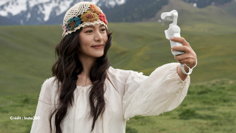 Insta360 Luna Ultra, la caméra de vlog qui veut concurrencer la DJI Osmo Pocket 4