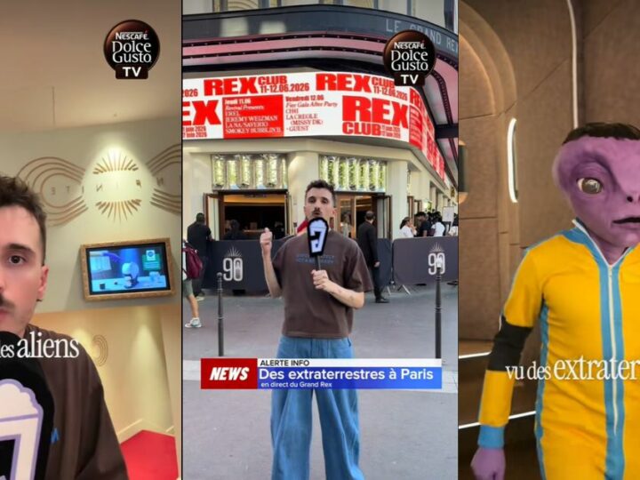 Dolce Gusto s&rsquo;associe à Jolidjo pour une activation au Grand Rex pour le film Disclosure Day