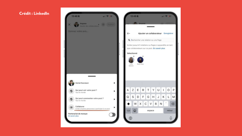 LinkedIn annonce l&rsquo;arrivée des posts collaboratifs