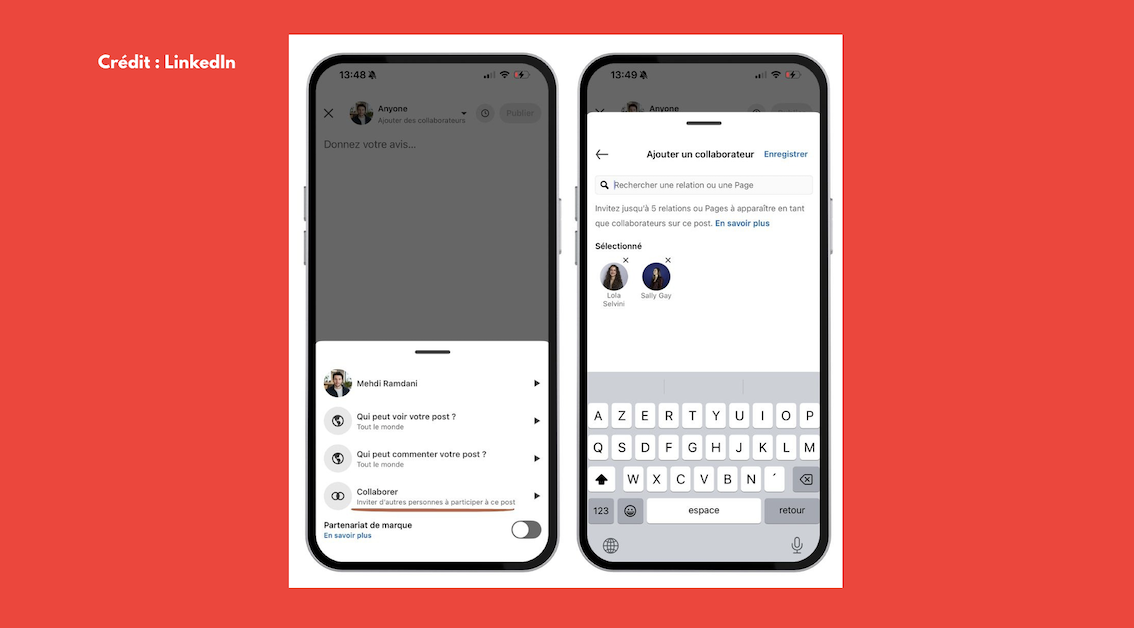 LinkedIn annonce l&rsquo;arrivée des posts collaboratifs