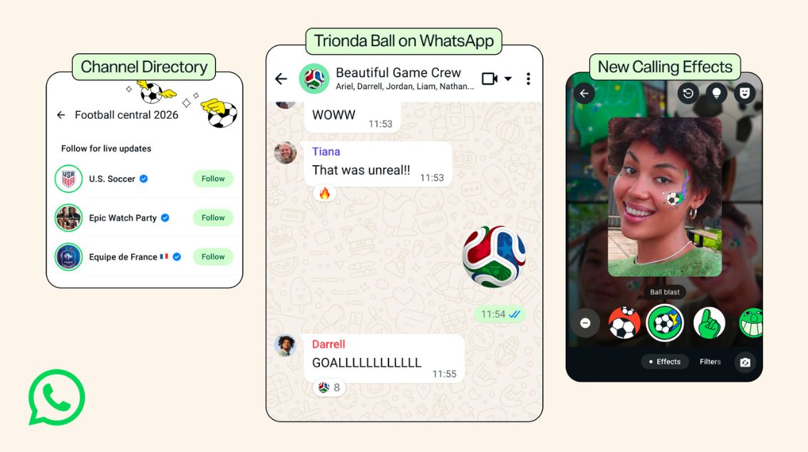 Meta dévoile son dispositif sur ses applications pour la Coupe du Monde 2026